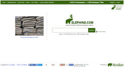 Desktop Screenshot of elephind.com